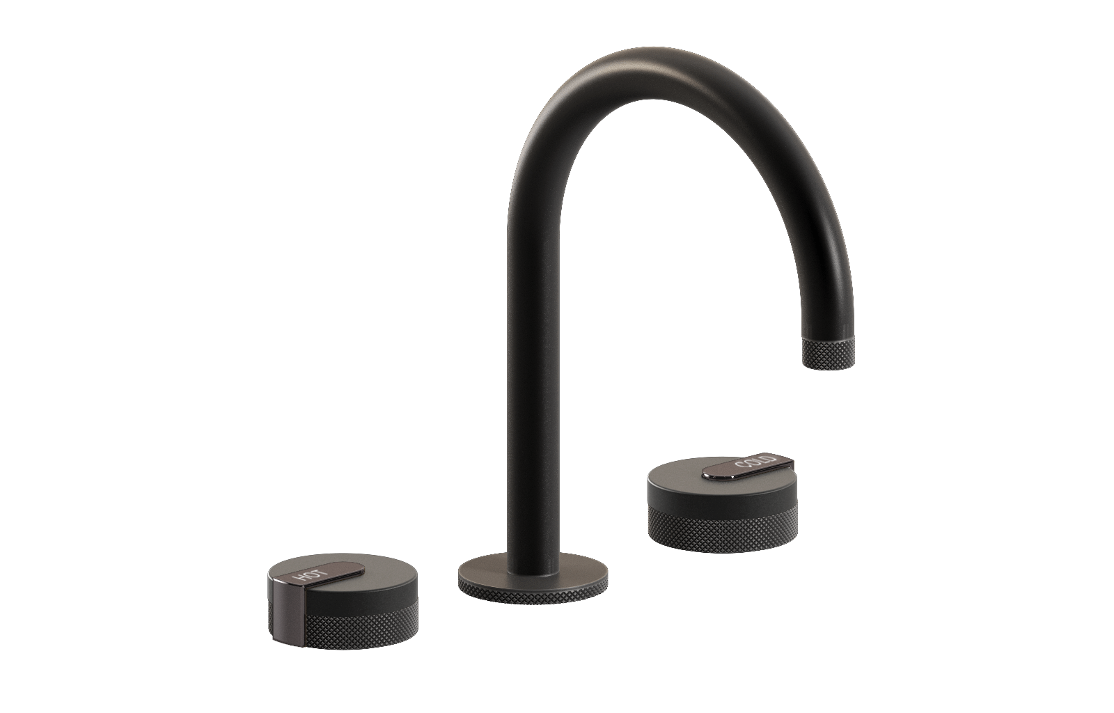 E-11512-R1BK-L1OX-GM Смеситель для умывальника на 3 отвертия GRAFF MOD+