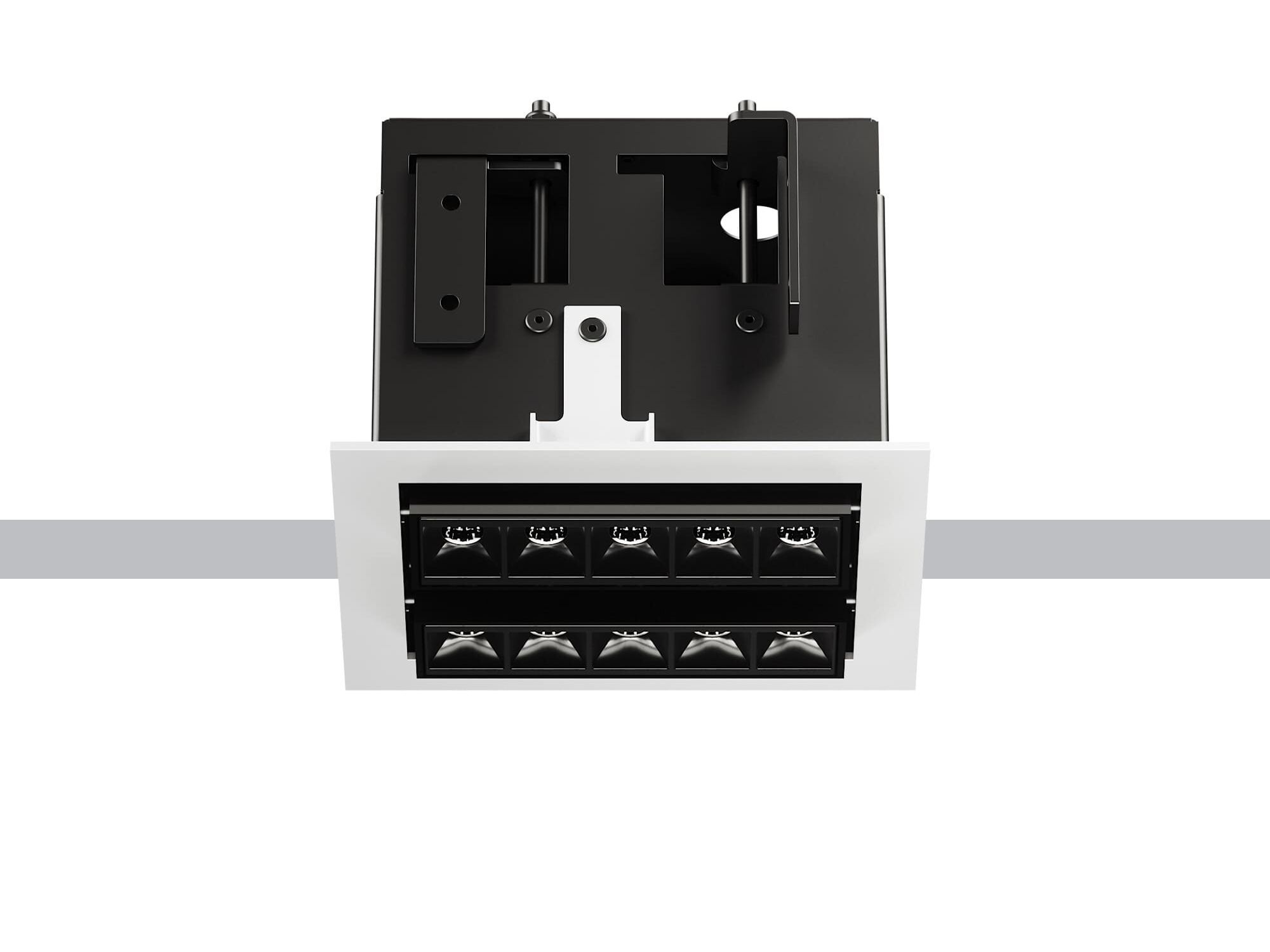 Утопленный литой алюминиевый подвесной светильник iGuzzini Laser Blade XS ARCH-00005558