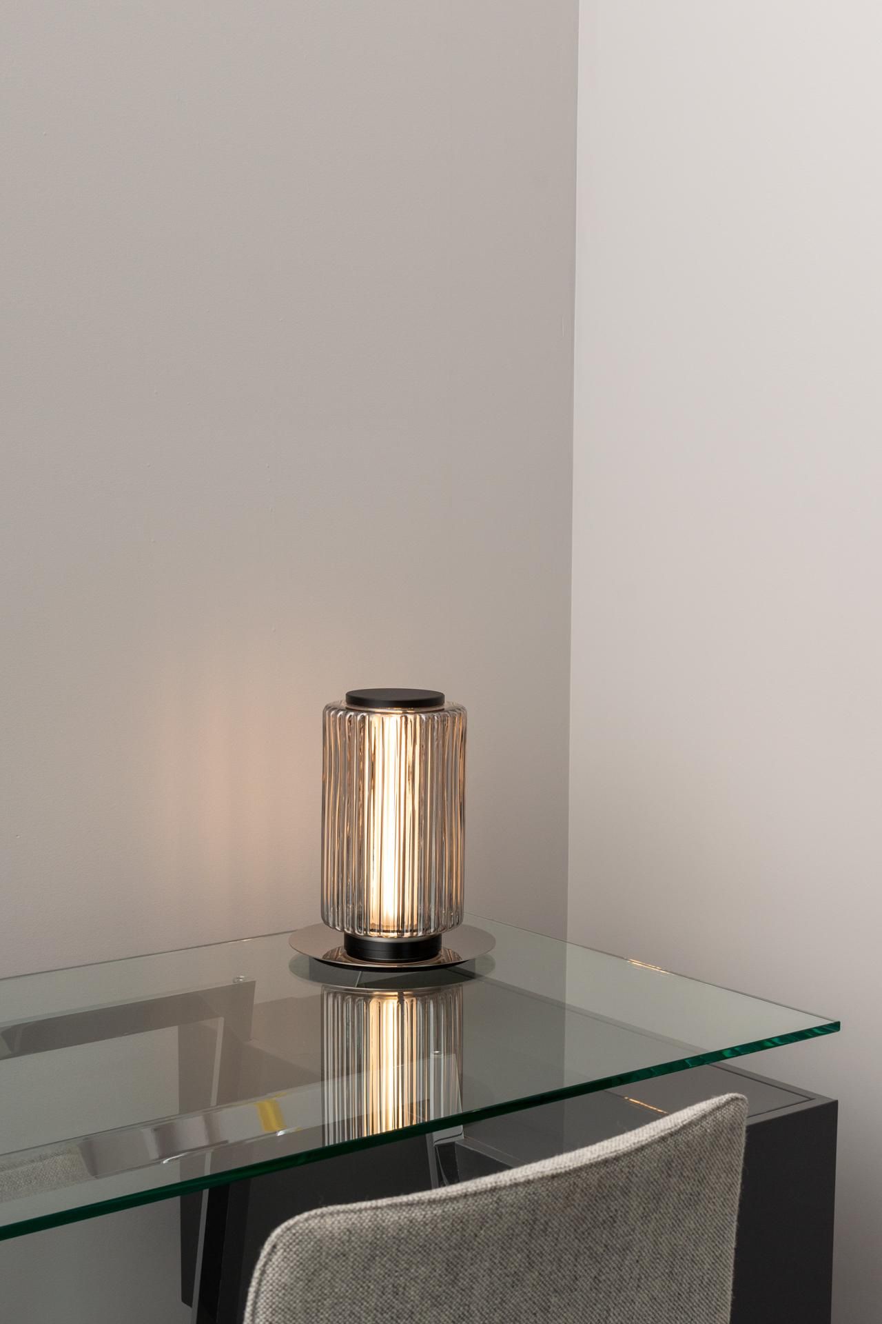 Стеклянная светодиодная настольная лампа с диммером A-N-D Column ARCH-00088742 - Вид №4