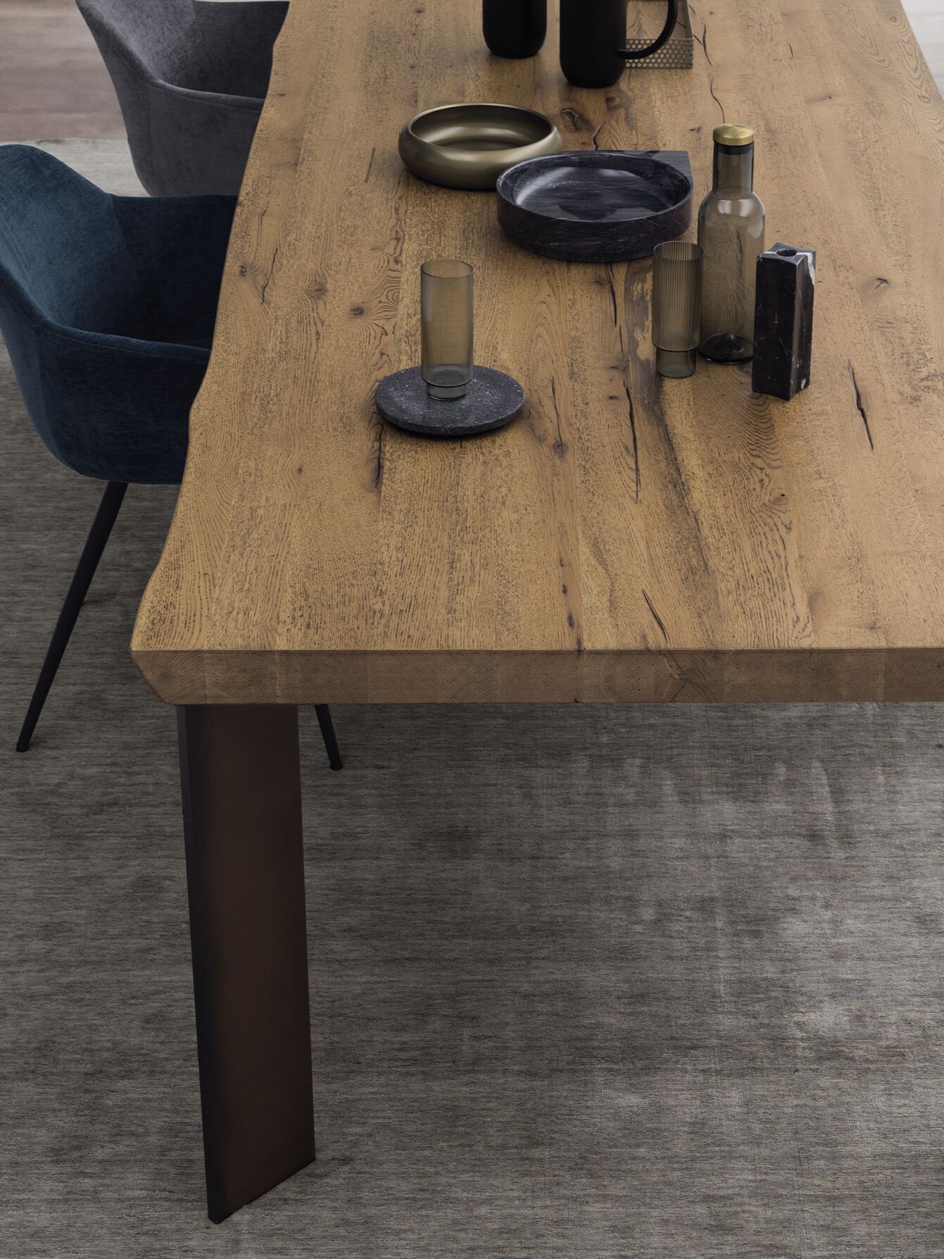 Прямоугольная столешница из дуба Devina Nais ARCH-00121785 - Вид №2