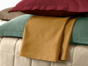 Чистый хлопок сатин простыни