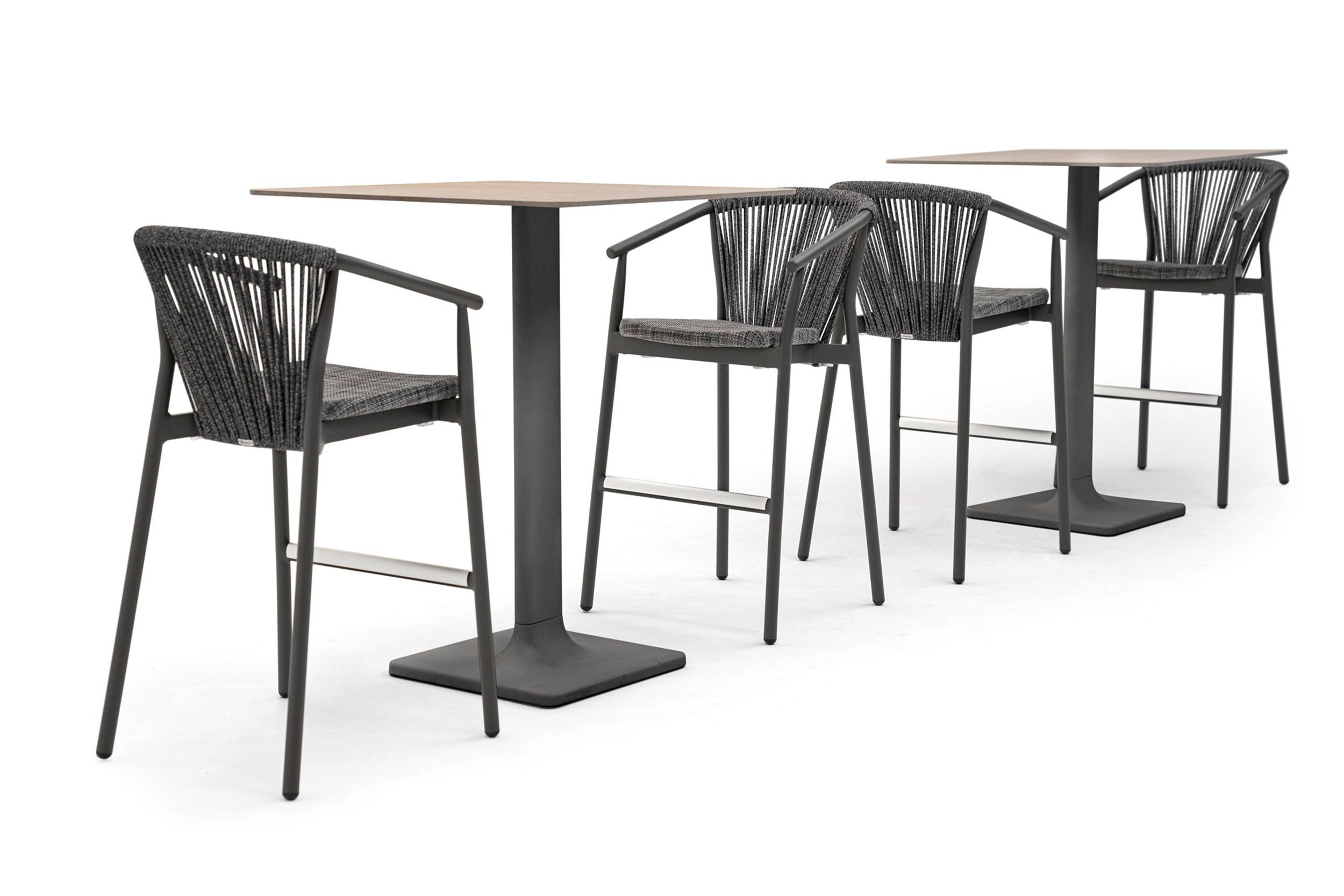 Алюминиевый стул с порошковым покрытием Varaschin Smart ARCH-00001689 - Вид №3