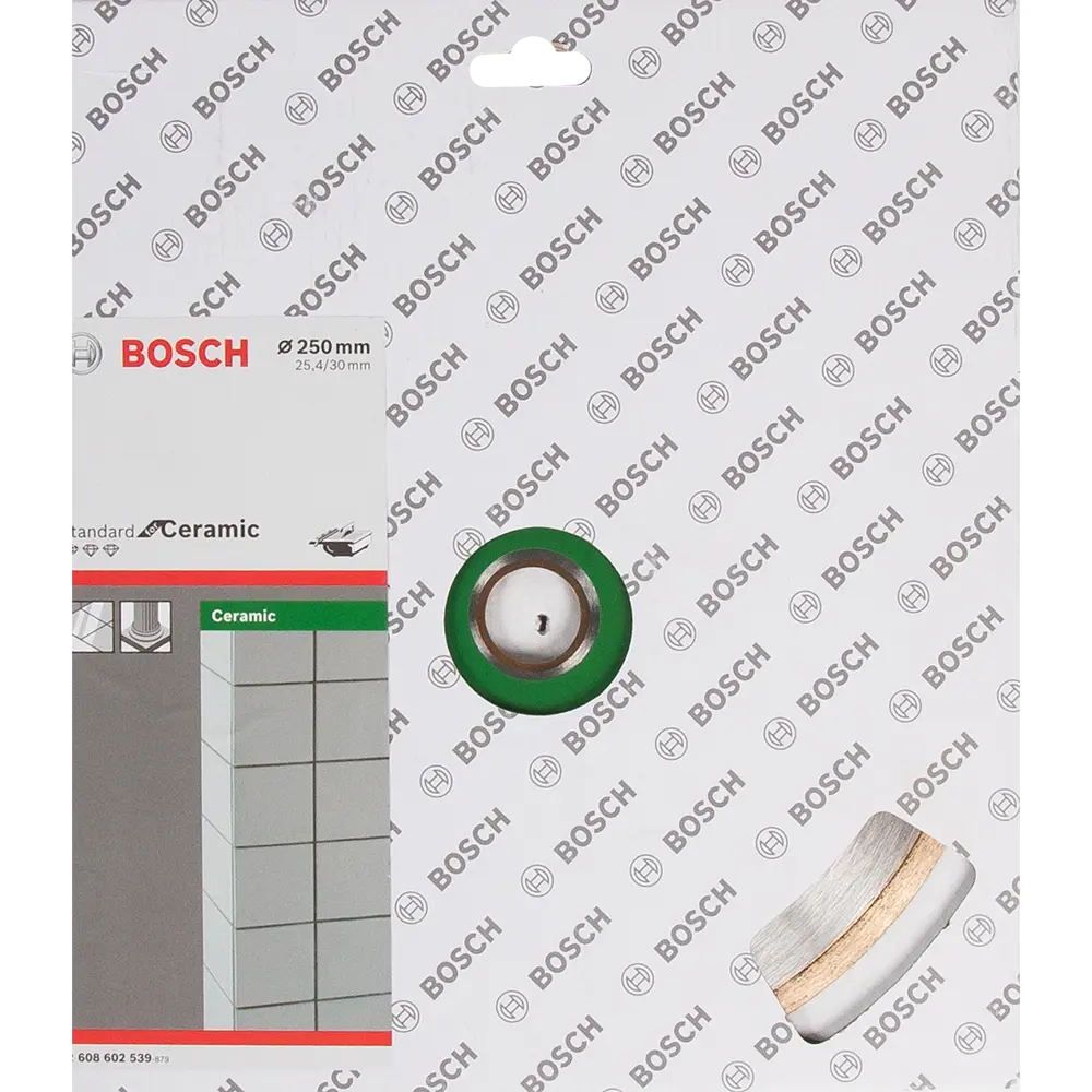 Диск алмазный по керамограниту Bosch Standard for Ceramic 2608602539 сплошной 250x30/25.4x1.6 мм BOSCH PROFESSIONAL STLM-2066453 - Вид №2