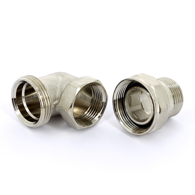 Разъемное соединение НВ угловое с прокладкой O-ring никелированное TIEMME 2" 1500543 - Вид №4