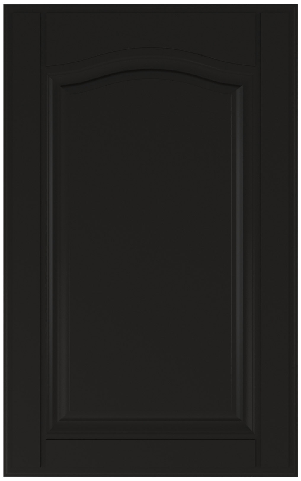 Фасады для кухни Кантри Фрезеровка «Оксфорд» Черный грифельный №300 SIDAK SIST1524-212