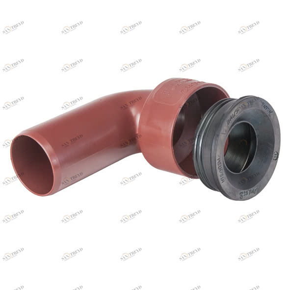 8M3090S32 SANHA M3-090S отвод 90°, под сифон с уплотнительной манжетой DN 30 / OD 32 мм 