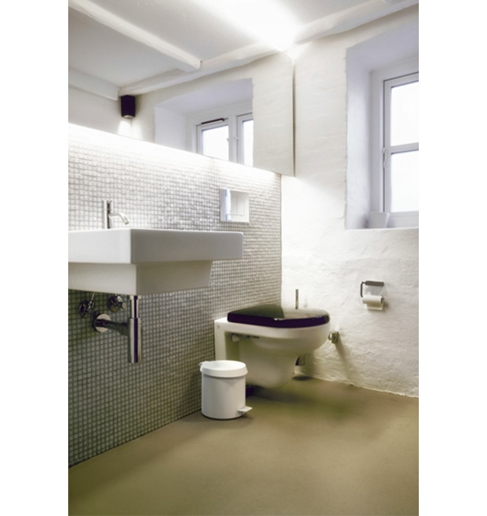 FROST Корзина для мусора 250 » белая Нержавеющая сталь Белый N3001-W  - Вид №2