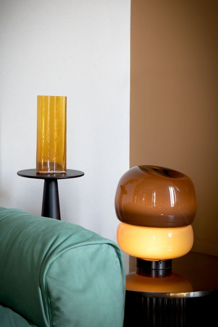 Светодиодная настольная лампа из дутого стекла Baxter Хайку ARCH-00105361 - Вид №2