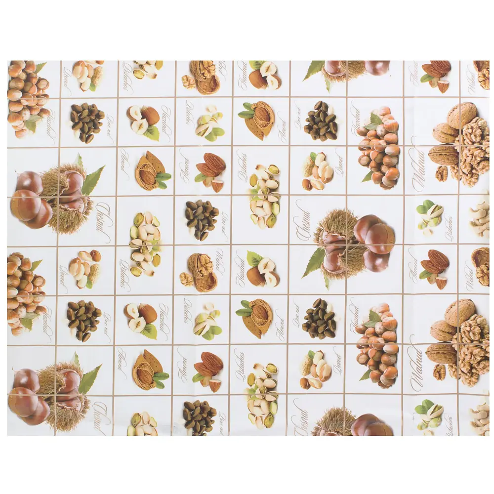 Скатерть «Орехи» 110х140 см ПВХ Santreyd STLM-2159383