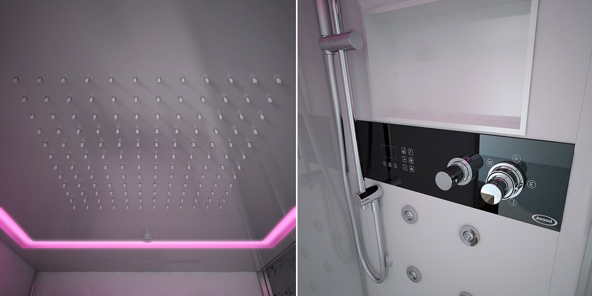 Душевая кабина  Frame 120 TT 9448-25519 Jacuzzi 944825519 - Вид №2