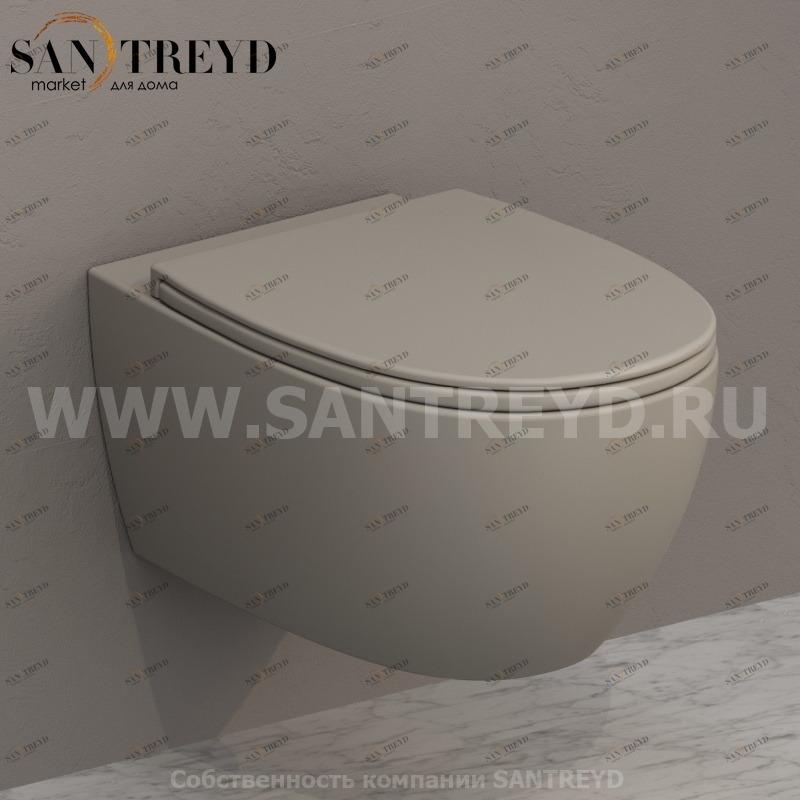 MDS02GH Подвесной унитаз настенный Белый Ceramica Globo 4ALL Италия