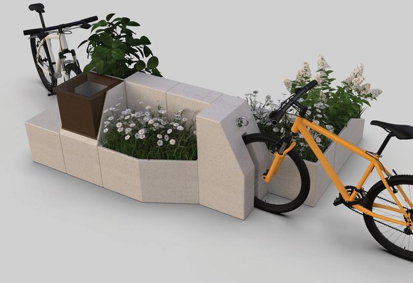 Manufatti Viscio Кашпо для общественных мест из реконструированного камня Modula sun-id-1417030 - Вид №6