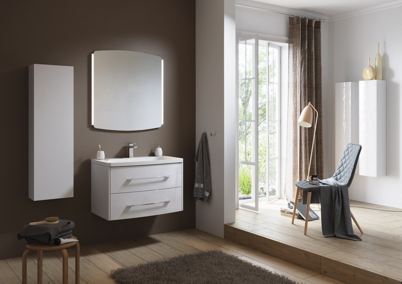 Neringa зеркальное полотно с подсветкой, NER0208 AQWELLA sun-id-277817 - Вид №2