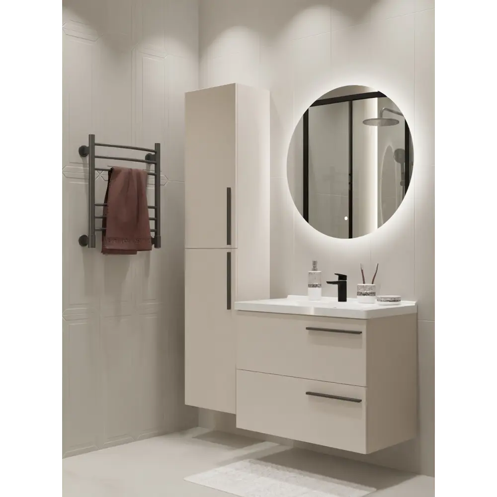 Плитка настенная Керамин Сонет 7 75x25 см 1.69 м² цвет серый STLM-2144665 - Вид №5