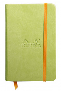 488383 Блокнот "rama" А6, 96 листов, в линейку, анис Rhodia