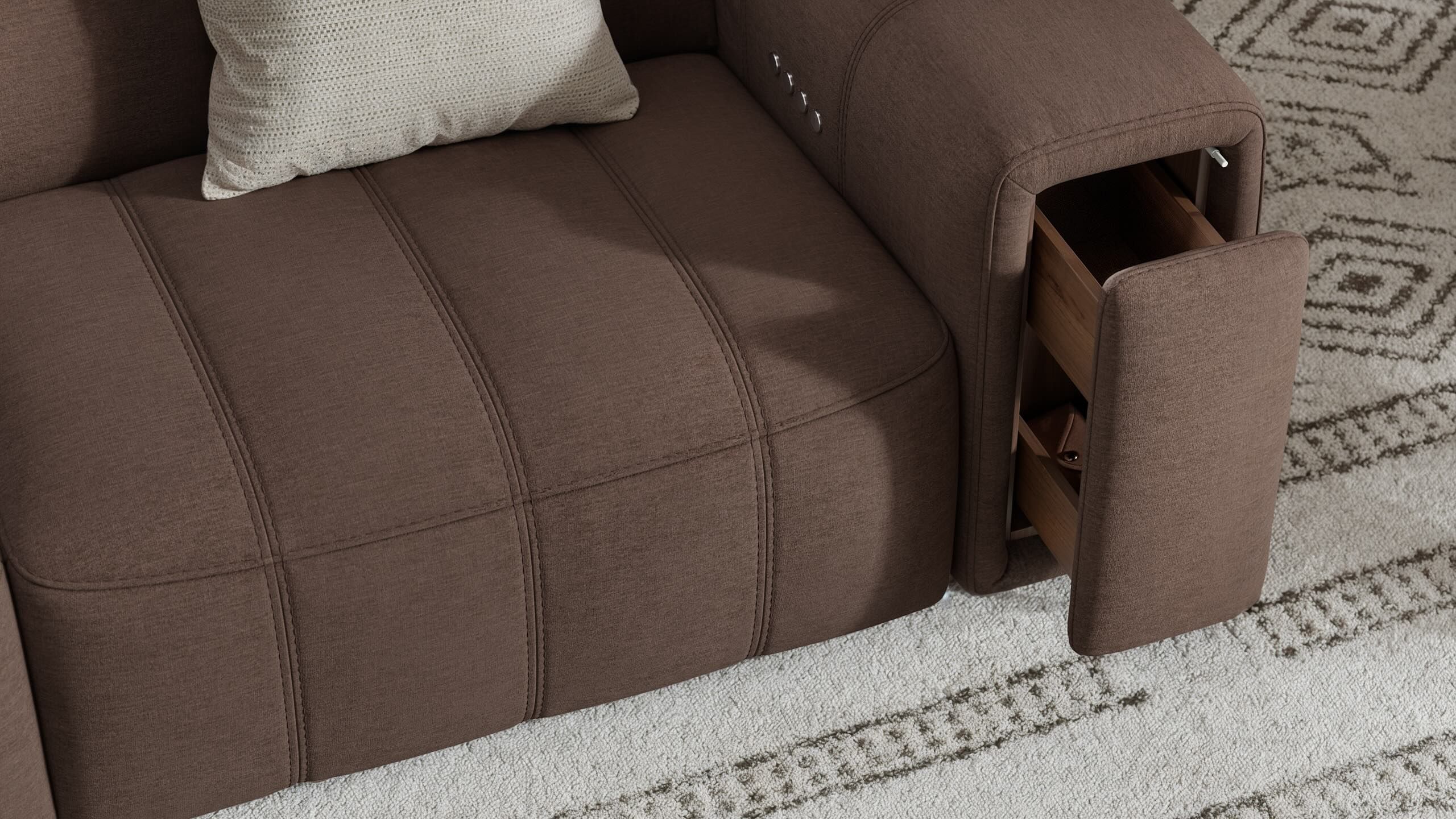 2-местный тканевый диван Sofanella Linera ARCH-00082766 - Вид №1