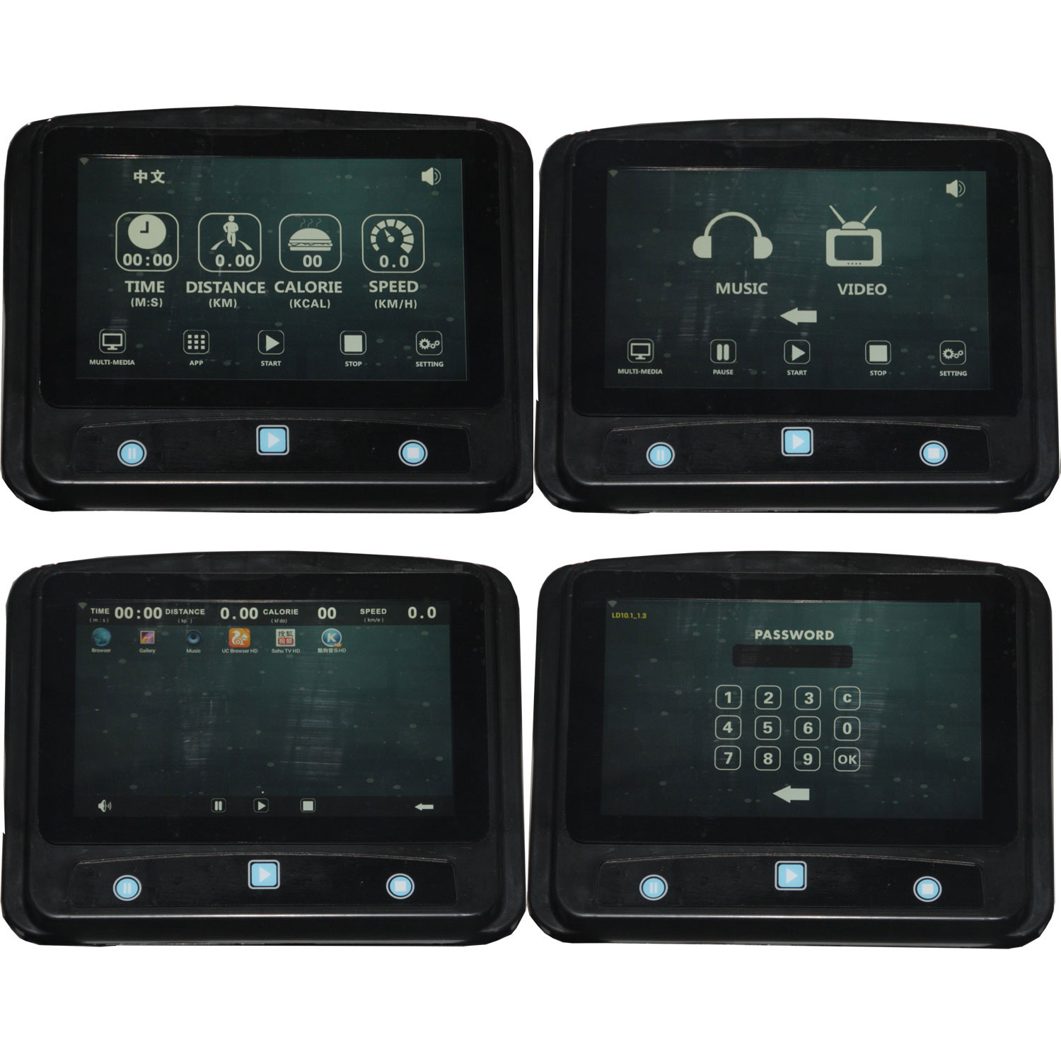 LAND Беговая дорожка land pro t-925b DFC  - Вид №7