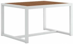 GANDIABLASCO Прямоугольный садовый стол из тика Dna teak