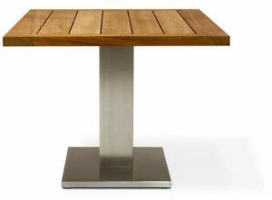 FueraDentro Квадратный садовый высокий стол из дерева Cima