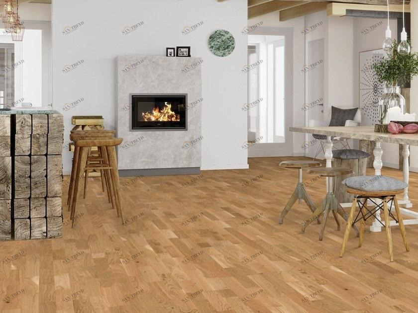 BOEN 3-х слойный дубовый паркет Tolda di nave 3-strip **glt*td