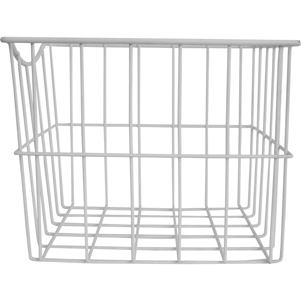 Корзина для белья в шкаф 25x25x20 см цвет белый Santreyd Ferro STLM-2141420 - Вид №1