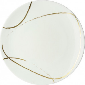 10654654 Royal Crown Derby Блюдо Royal Crown Derby "Эскиз. Белый" 34см Фарфор, Керамика