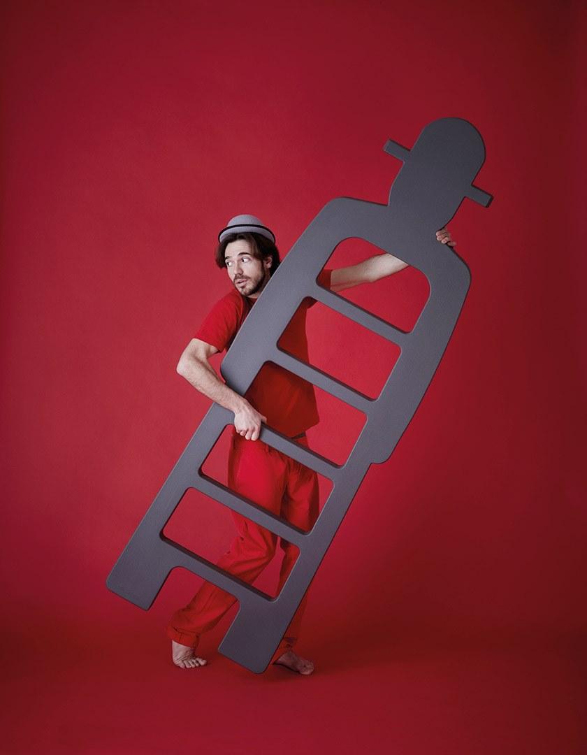 SLIDE Подставка для сотрудников из полиэтилена Mr giò sun-id-1369633 - Вид №2