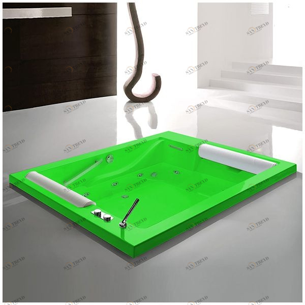 Ванна с гидромассажем зелёная Gruppo treesse Bis STXV529BZE