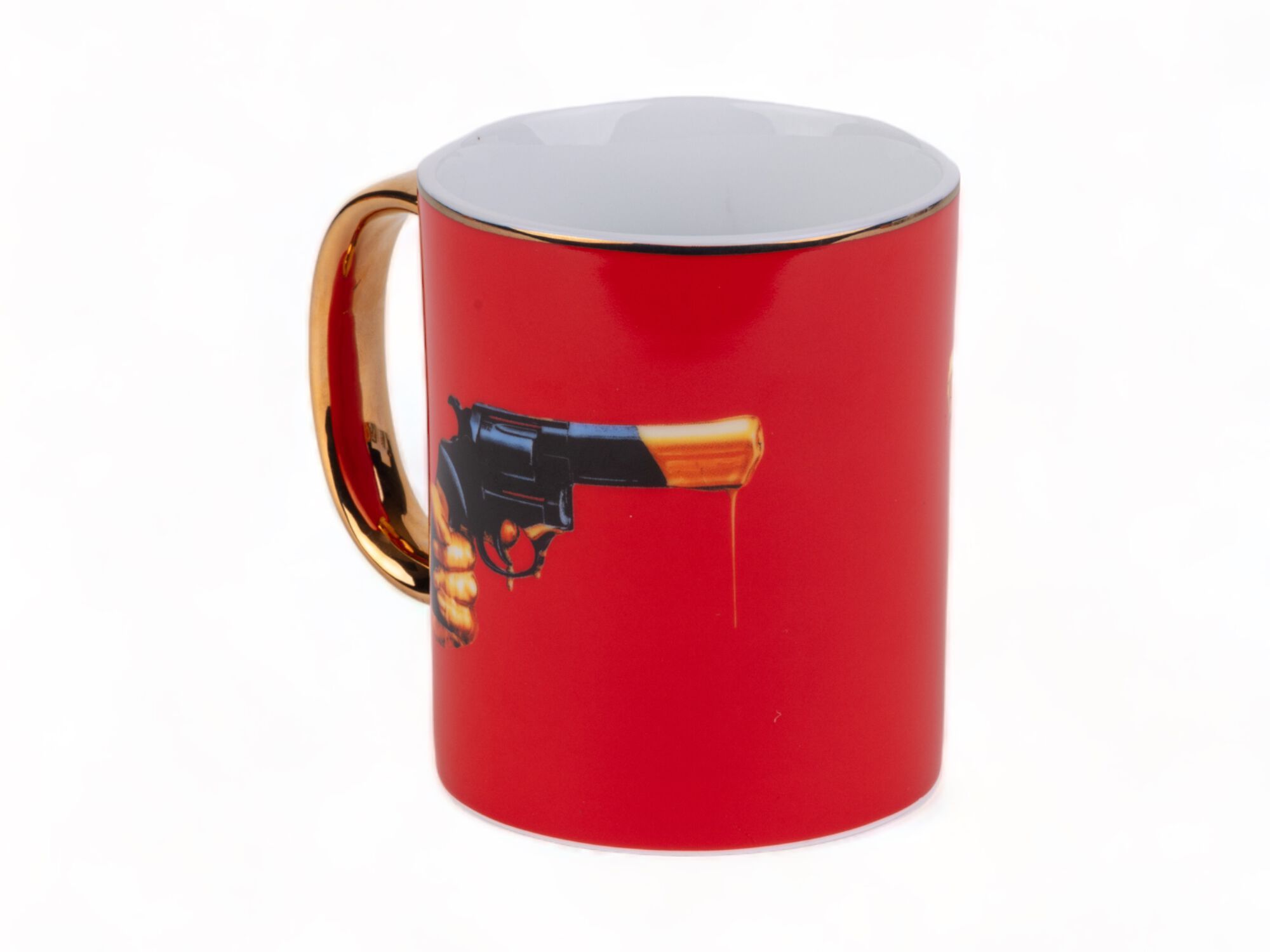 Фарфоровая кружка Seletti Seletti пользуется туалетной бумагой ARCH-00034905 - Вид №1