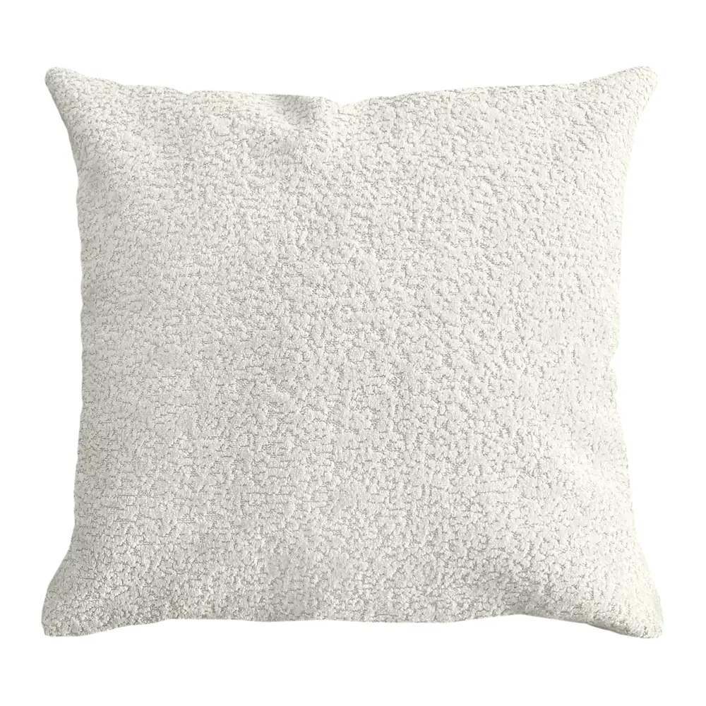 Декоративная подушка Белфорд 40x40 см цвет молочный 89426331 STLM-2099630 Santreyd  - Вид №1
