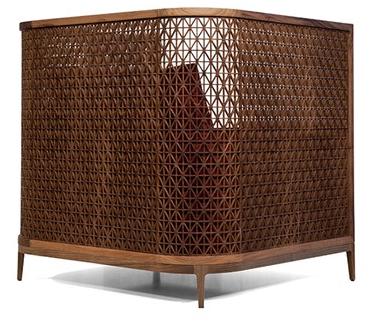 Mobi Кресло с деревянной конструкцией и мягким сиденьем sun-id-1423044 - Вид №1