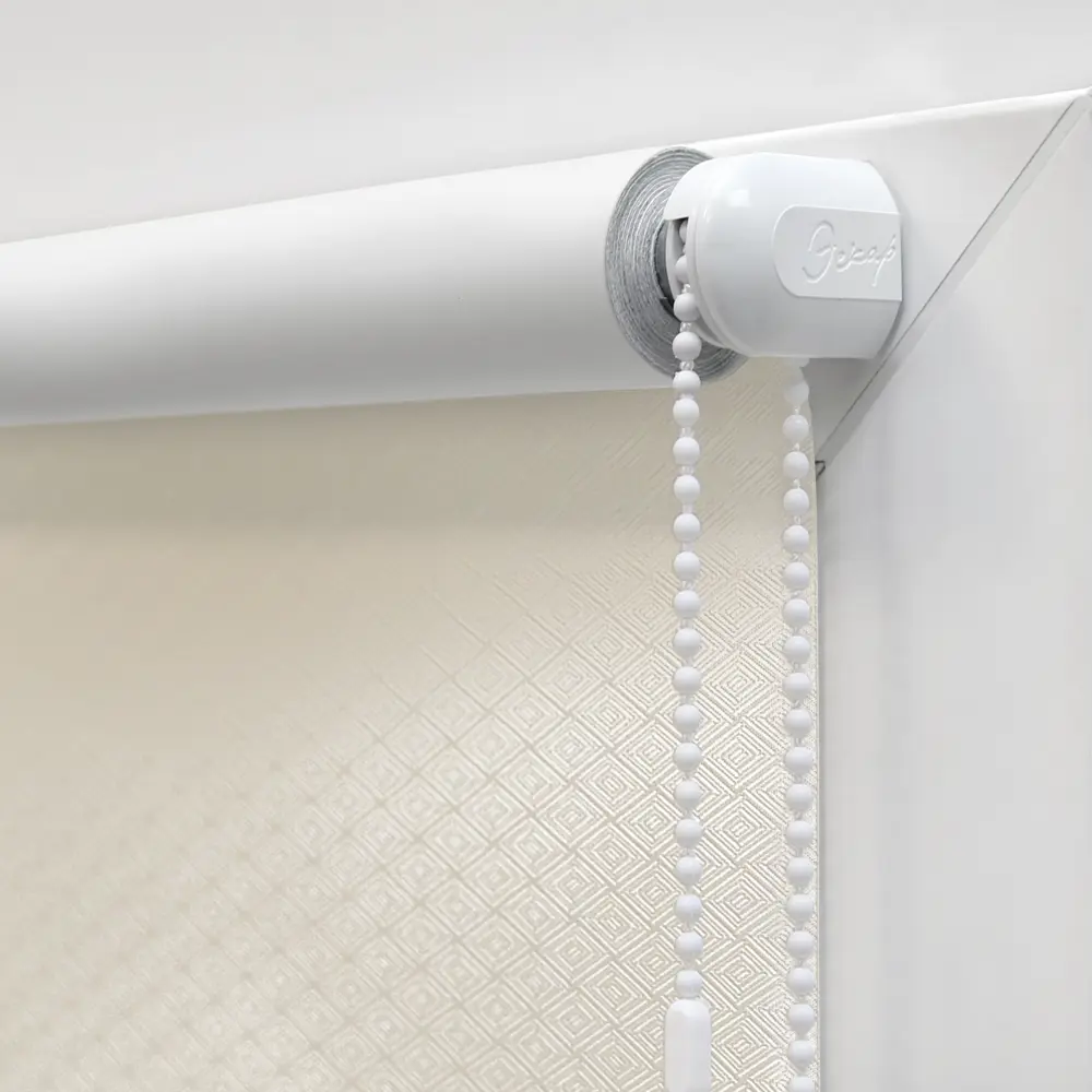 Штора рулонная блэкаут Ромб 80x160 см бежевая ЭСКАР STLM-2183111 - Вид №1