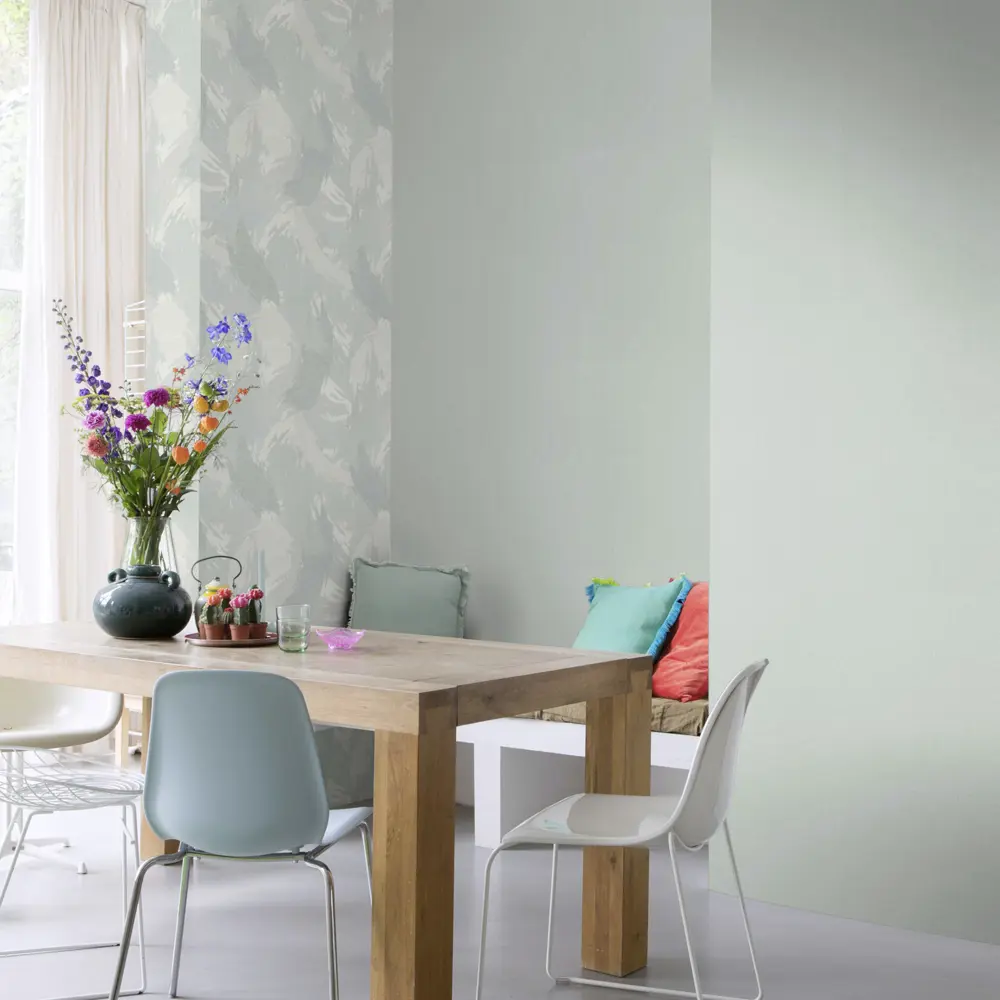 Обои флизелиновые Rasch Tendencia бирюзовые 1.06 м R975536 STLM-2001065 - Вид №3