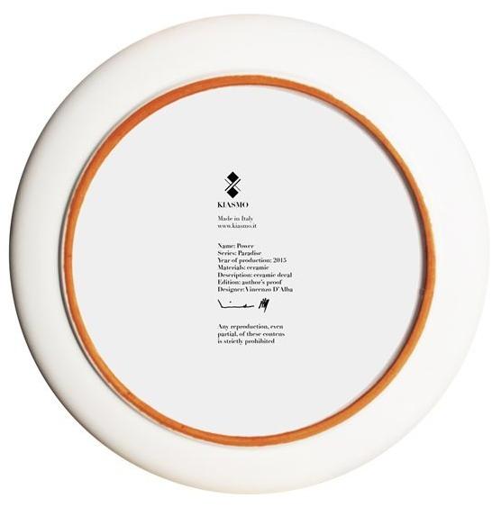 Kiasmo Керамическая тарелка Paradise 2015kddparp - Вид №2