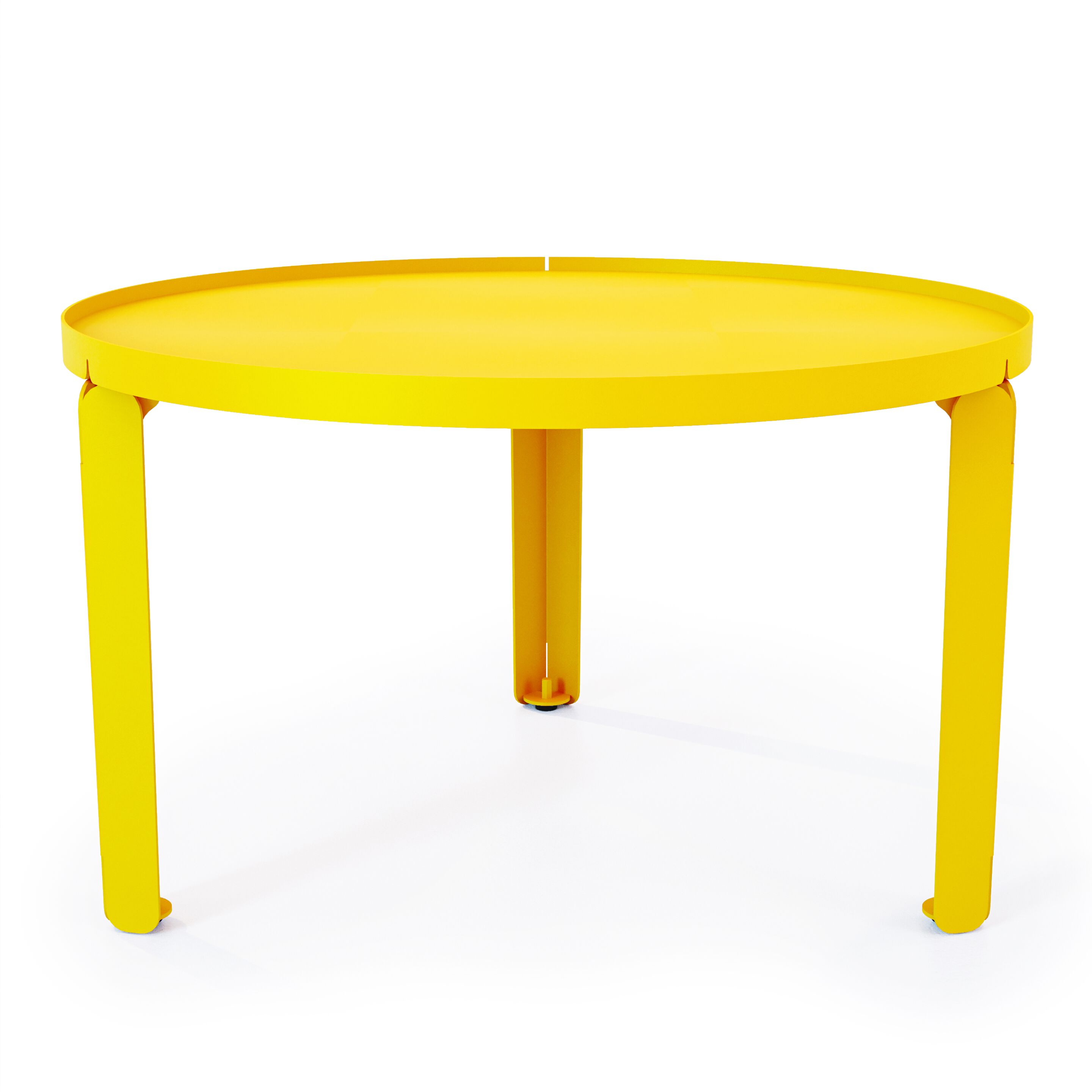 Стальной низкий круглый журнальный столик Déco-Gem JADE ARCH-00040150 - Вид №1