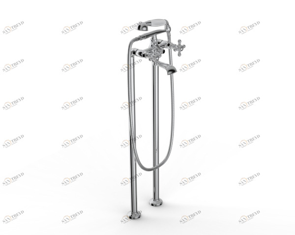 2002 GVE-110 Смеситель для ванны on tubes Zazzeri 2002GVE110