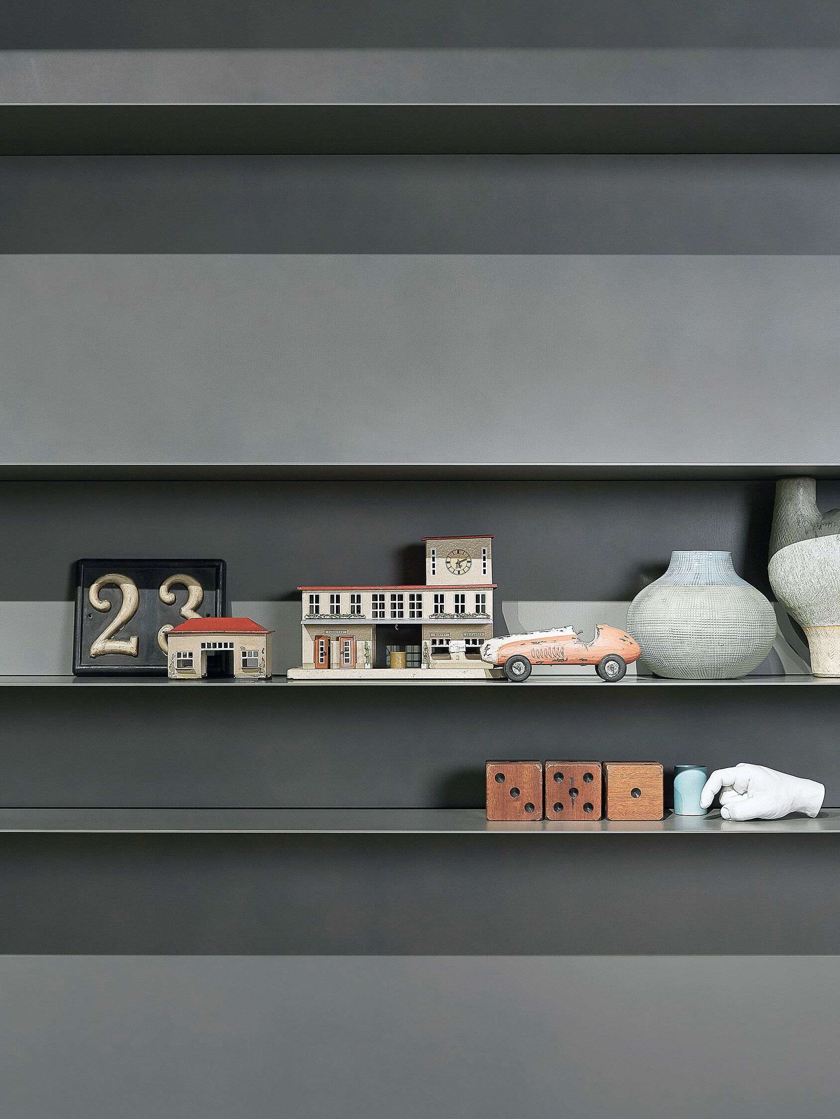 Секционный настенный книжный шкаф Porro LOAD-IT ARCH-00134366 - Вид №11