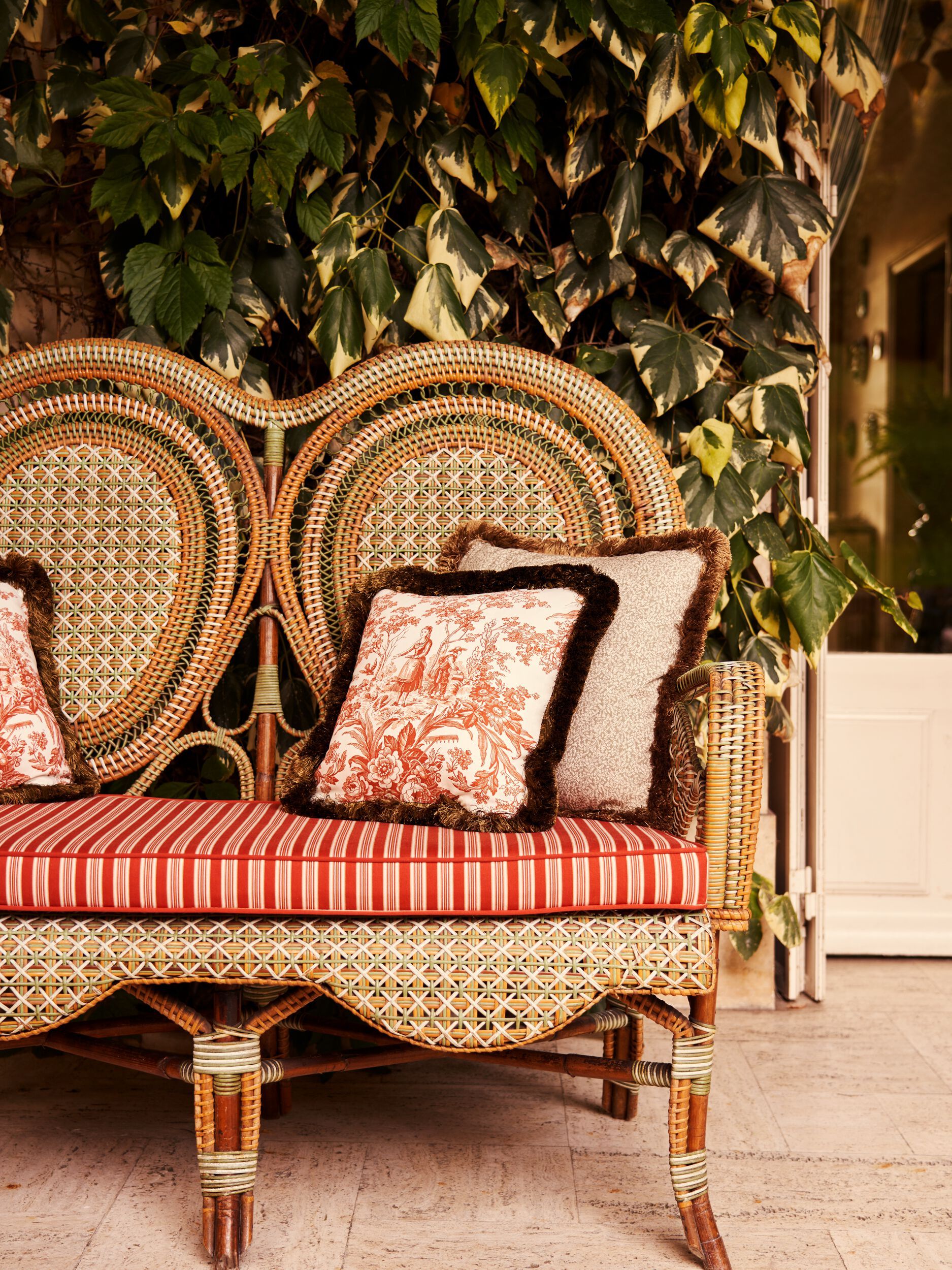 Хлопчатобумажная обивочная ткань LELIEVRE Quenin-Belle Époque ARCH-00093410 - Вид №15