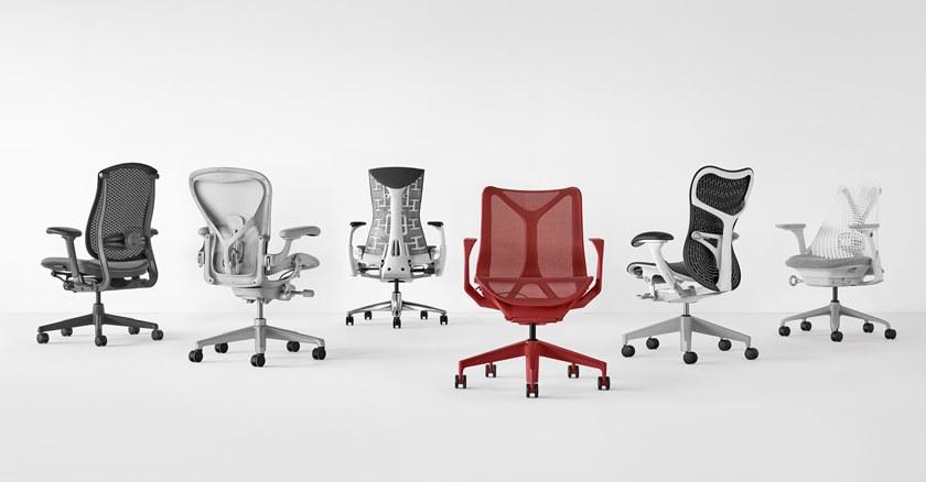 Herman Miller Стул офисный вращающийся с 5 спицами и подлокотниками Sayl sun-id-1379752 - Вид №14