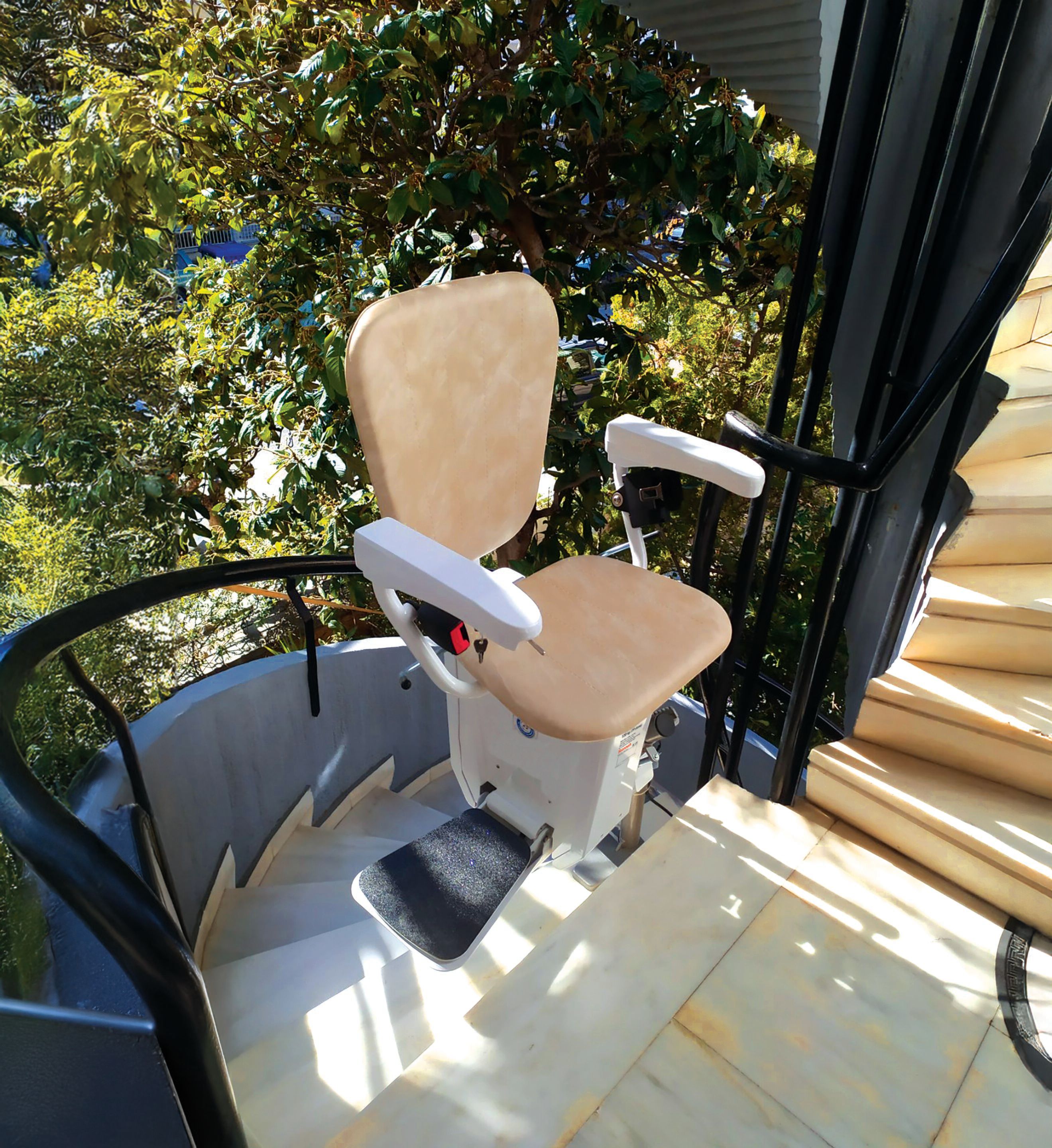 Лестничный подъемник для наружного кресла STANNAH ALL SEASONS 260 ARCH-00000287 - Вид №2