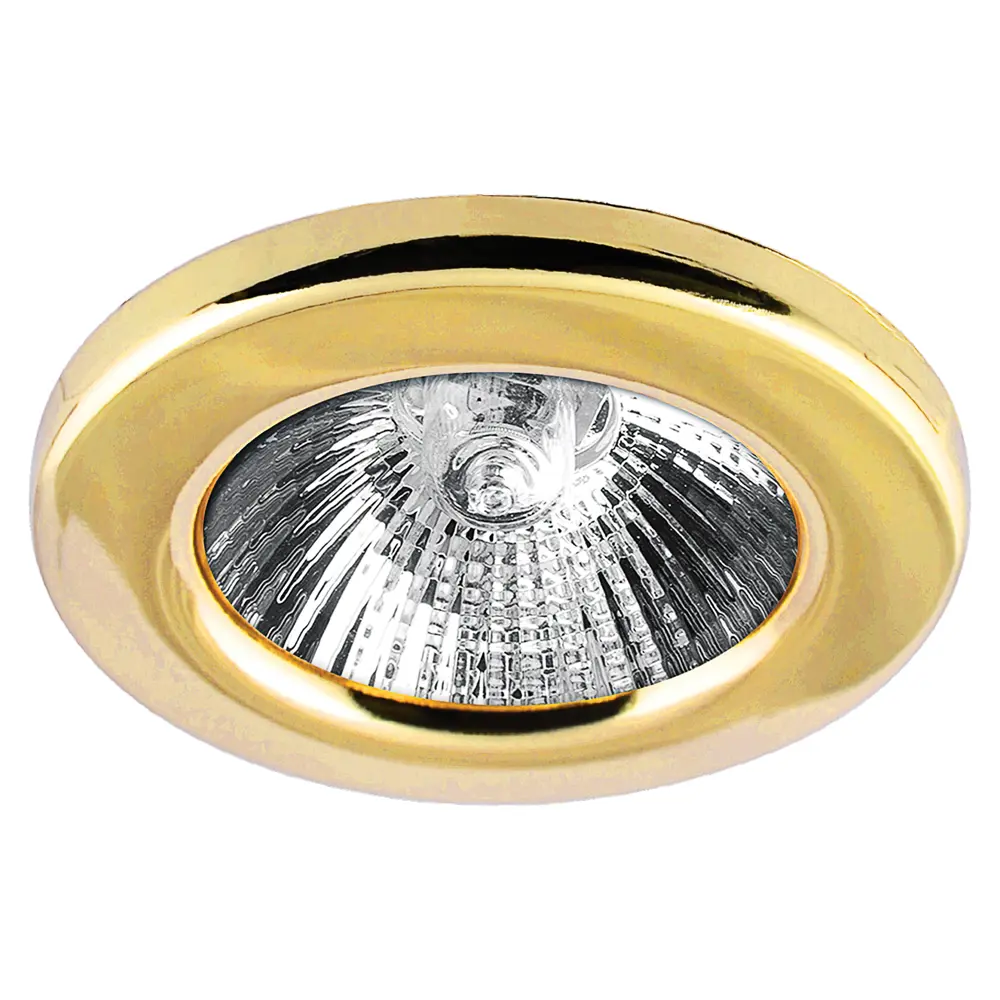 Спот встраиваемый, цоколь GU5.3, 35 Вт, цвет золото Santreyd STLM-2099671