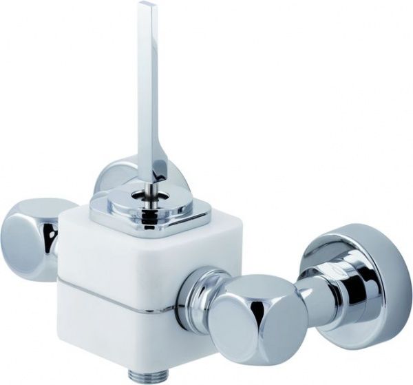 8610-450 Mariner Seve, однорычажный смеситель для душа, цвет белый ледник 