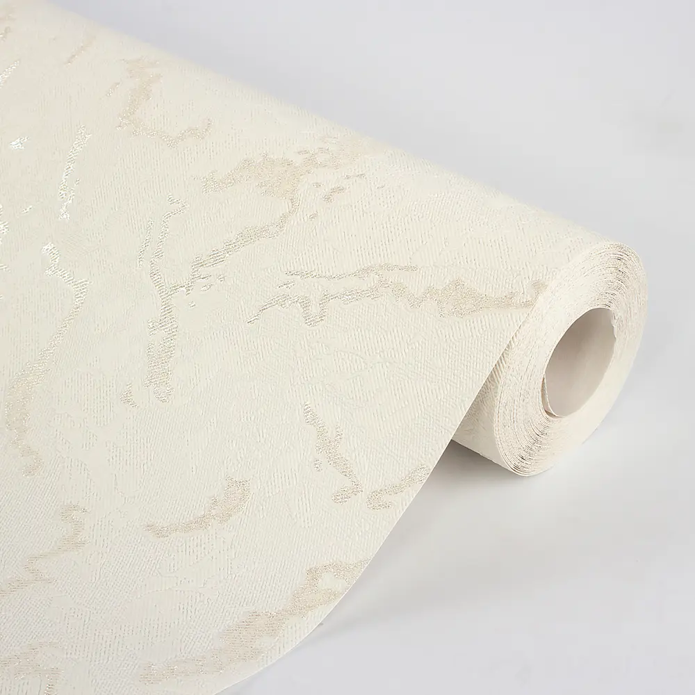 Обои флизелиновые Кристалл белые 1.06 м 0333-11 BELVINIL STLM-2099888 - Вид №2