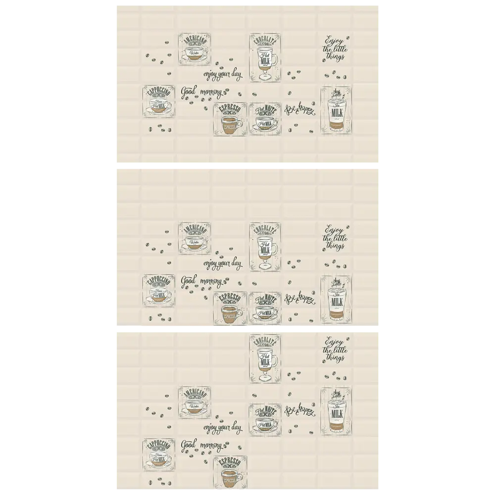 Плитка настенная Azori Liberica 20.1x40.5 см 1.14 м² цвет бежевый STLM-2042198 - Вид №7