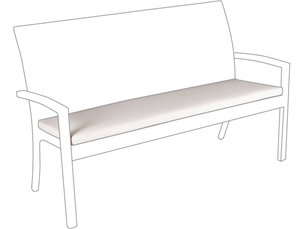 68.00.0337 Скамейка Bellini табачная 3-х местная Mbm  - Вид №3