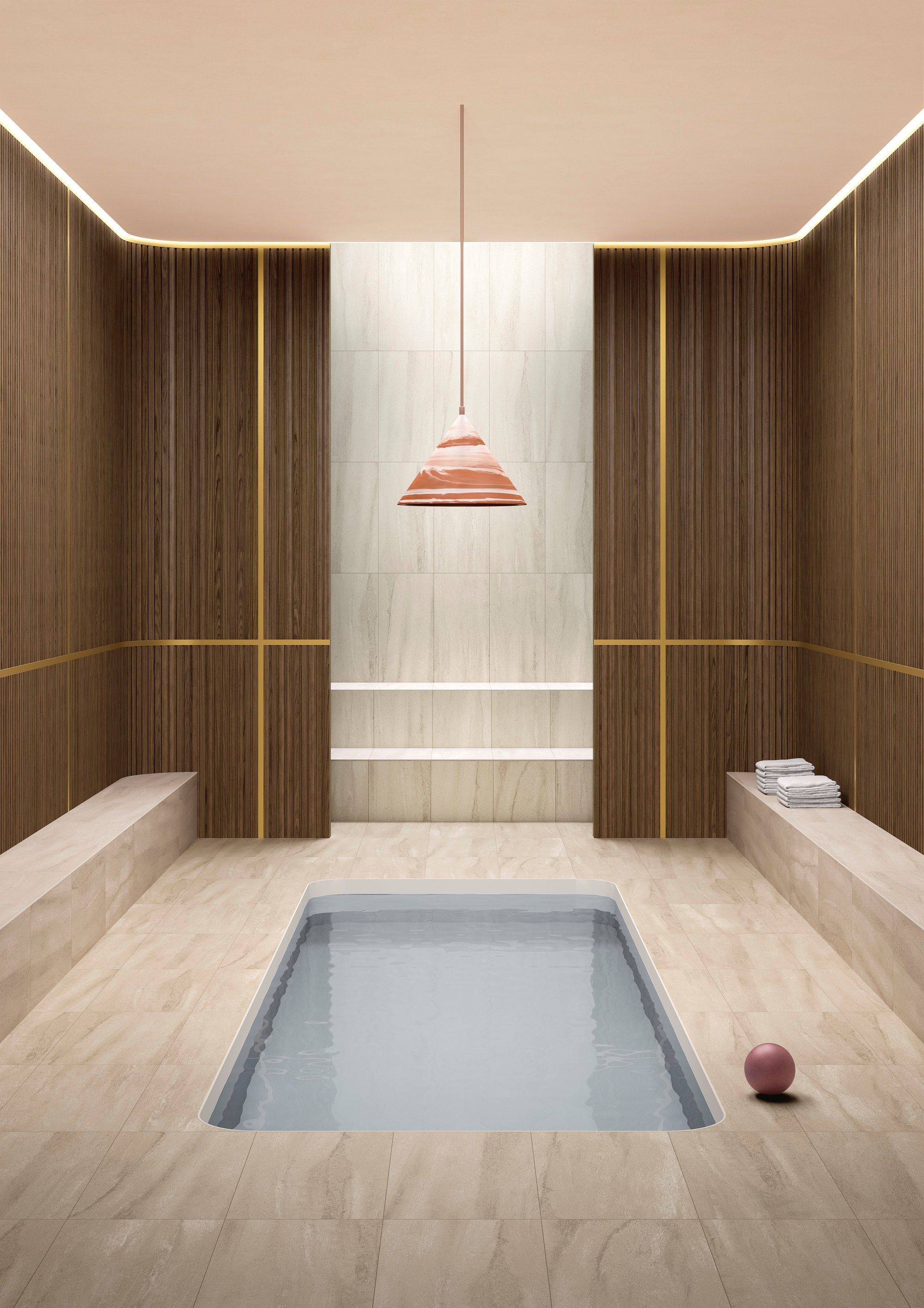 Пол / облицовка керамогранита с эффектом камня Fiandre Neo Genesis ARCH-00059181 - Вид №2