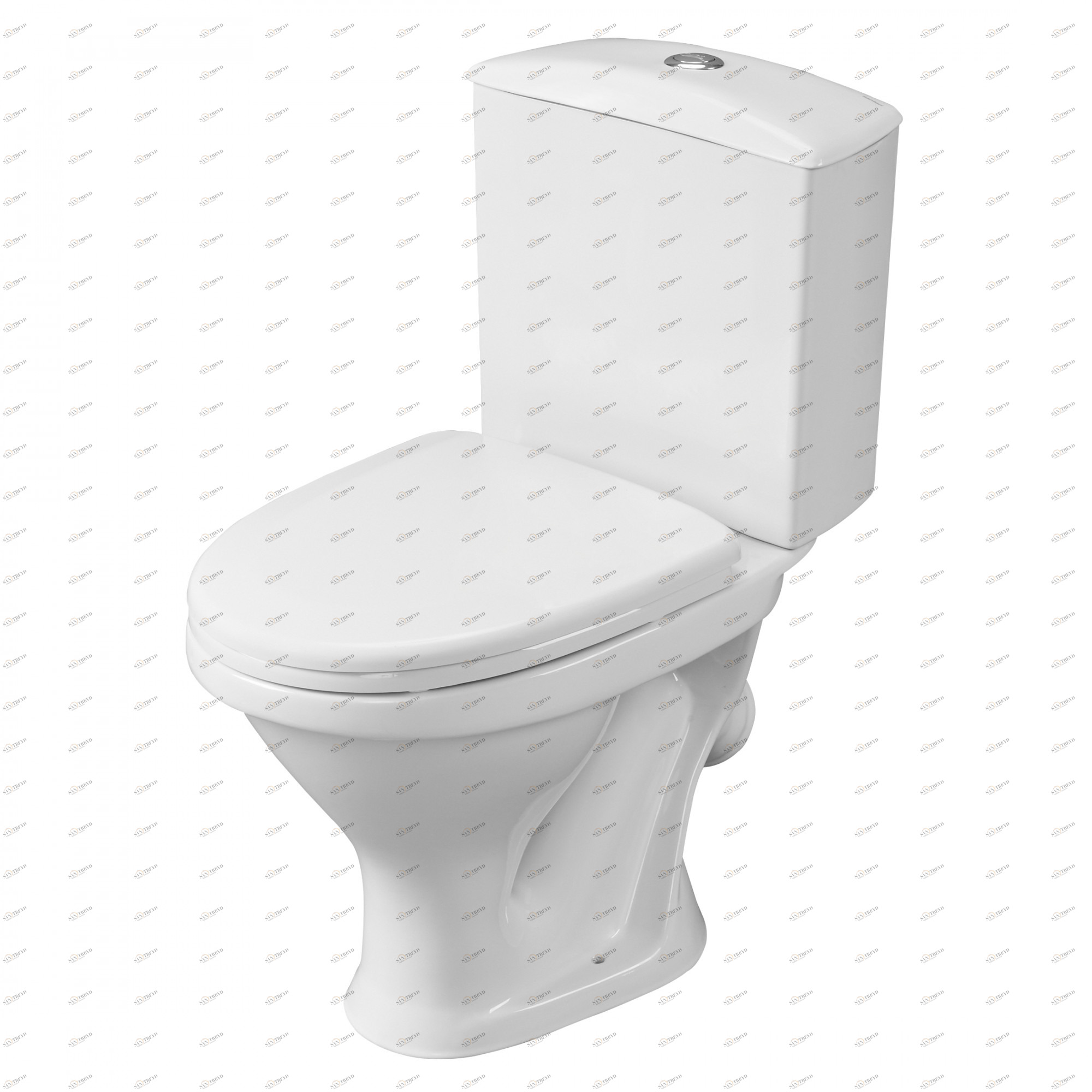 1.Р201.8.S00.00B.F Компакт унитаз с бачком Белый SANTERI  Россия 