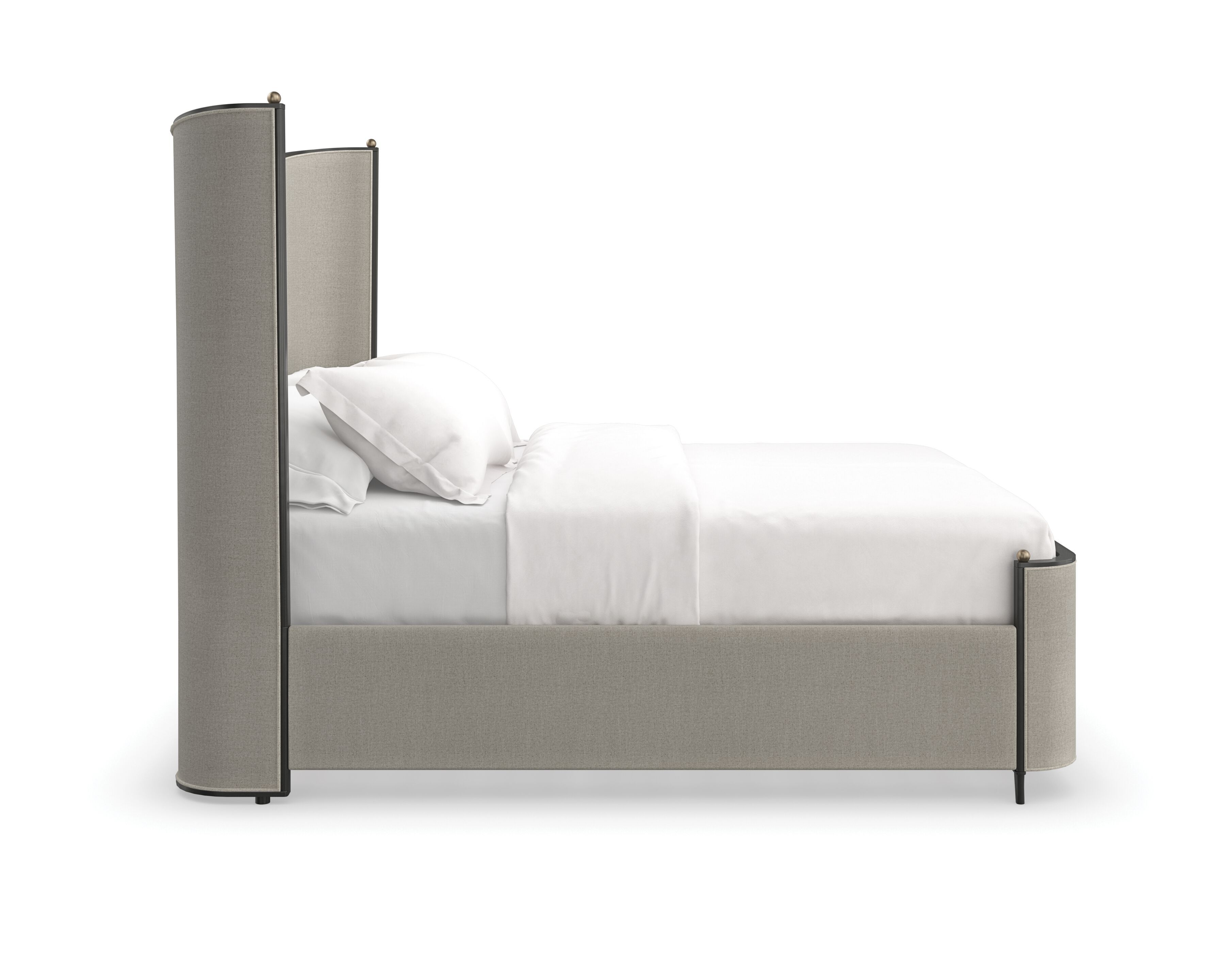 Двуспальная кровать размера "queen-size" из ткани Caracole PROVENCE ARCH-00023011 - Вид №2