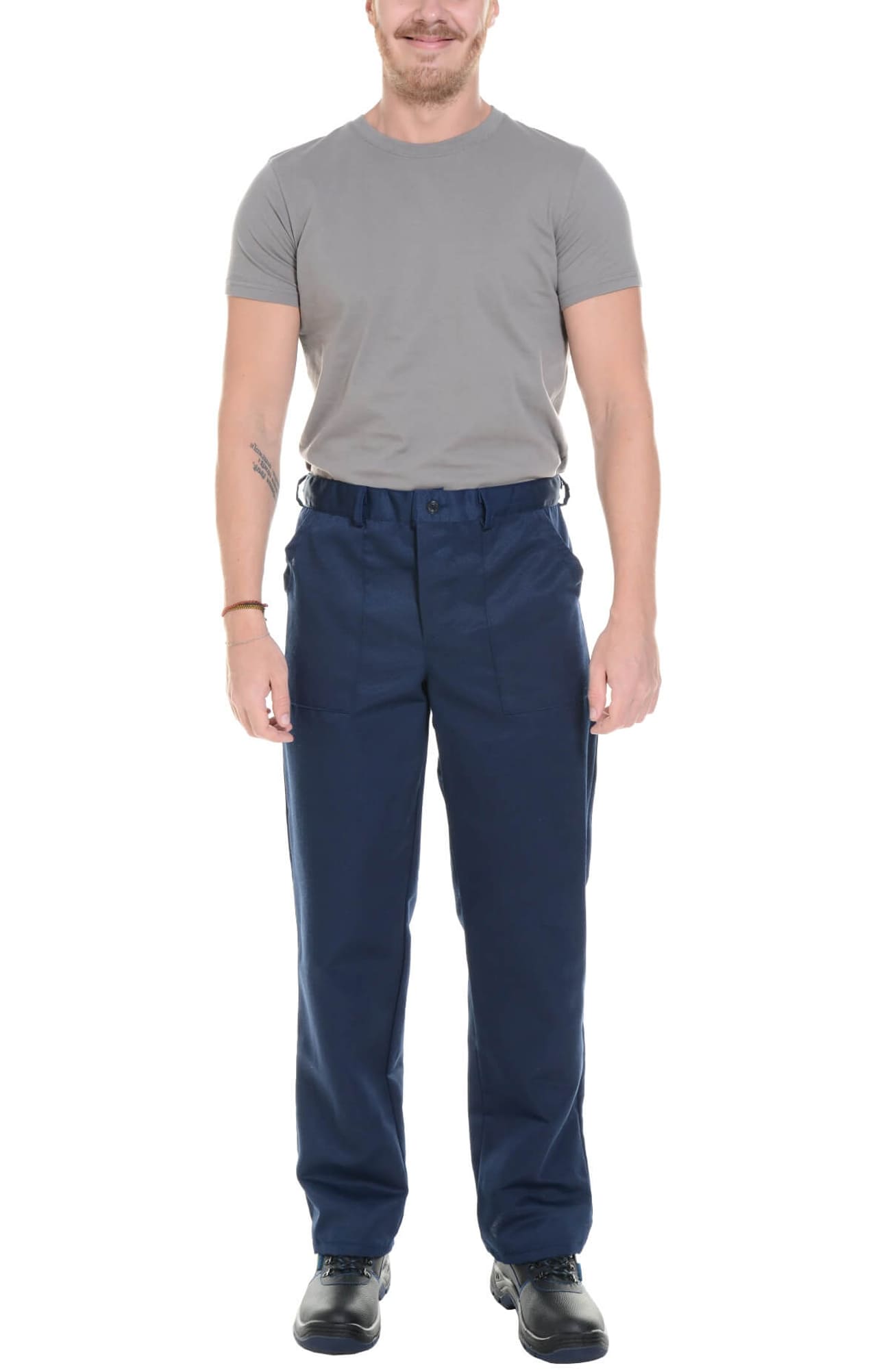 63025 Костюм Строителя темно-синий василек  Летняя спецодежда  размер 52-54/170-176  - Вид №8