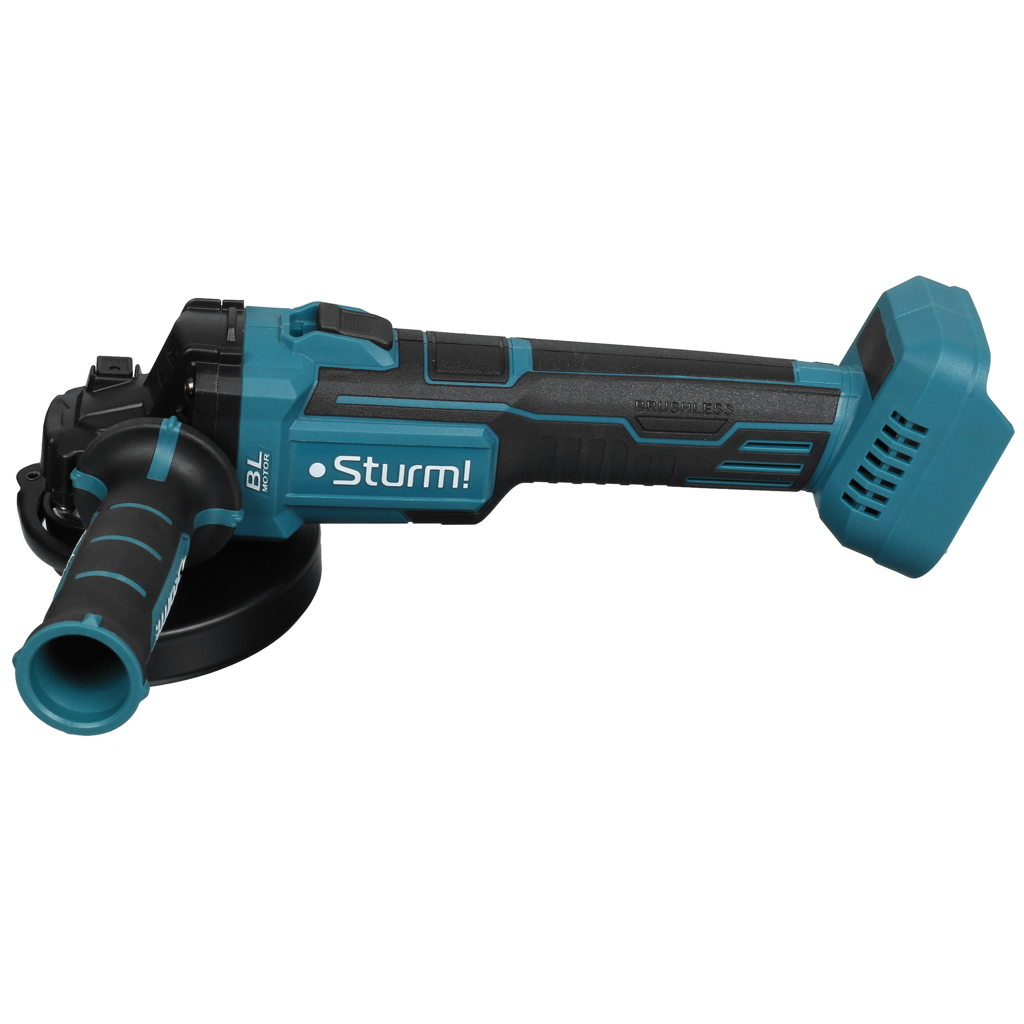 Углошлифовальная машина (УШМ) Sturm! CAG1812BL 1BatterySystem 18V  , Без ЗУ, Без АКБ 9935658 STDN-0055619 - Вид №2